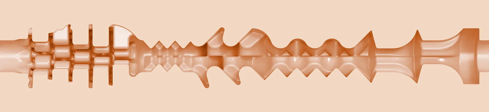 Blake Blossom Bombshell internal texture cutaway