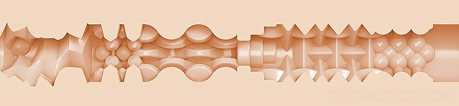 Emily Willis Squirt internal texture cutaway