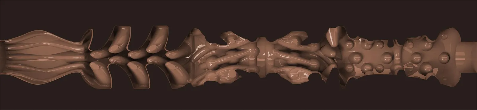 Nicole Kitt Purrrrrfection internal texture cutaway